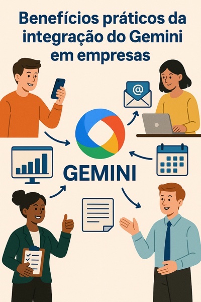 Benefícios da integração do Gemini