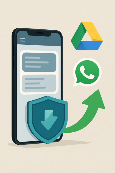 Backup do WhatsApp para Google Drive