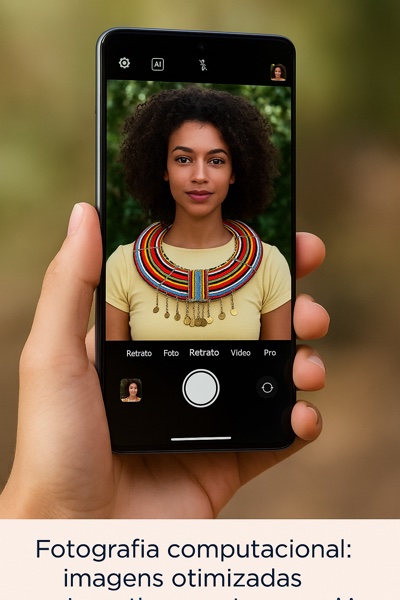 Moto X70 Air - Fotografia computacional com IA